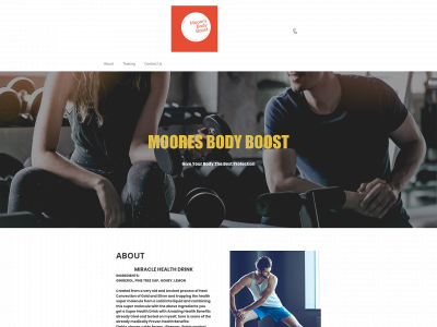 mooresbodyboost.co.uk snapshot