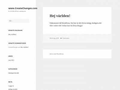 createchanges.com snapshot