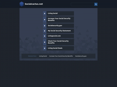 socialcactus.net snapshot