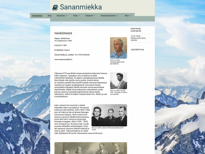 sananmiekka.fi snapshot