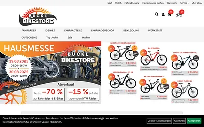 bucklbikestore.at snapshot