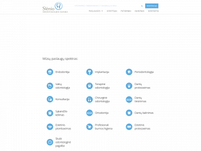 slenioklinika.lt snapshot