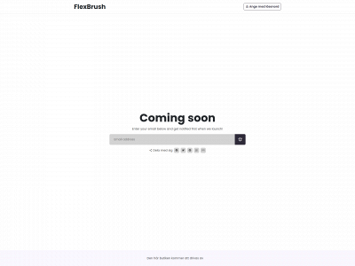 flexbrush.se snapshot