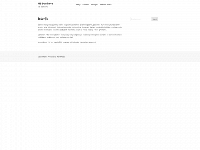 domineva.lt snapshot