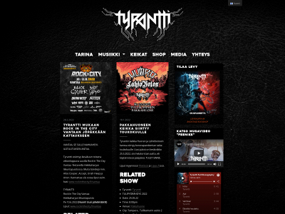 tyrantti.net snapshot