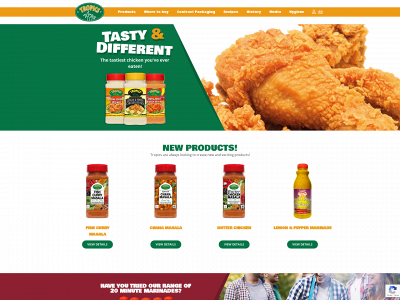 tropicsfoods.co.uk snapshot