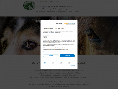 dyrepsykolog.dk snapshot