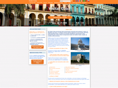visitarcuba.org snapshot