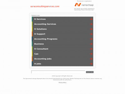 asraconsultingservices.com snapshot