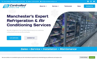 controlledcooling.co.uk snapshot