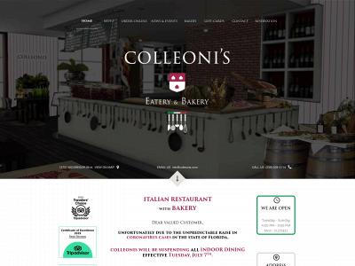 colleonis.com snapshot