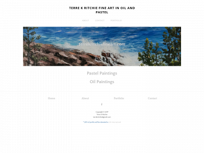 www.terrekritchiefineart.com snapshot