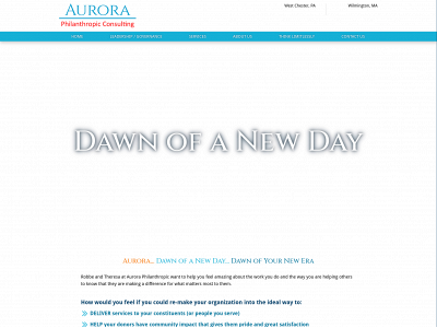 auroraphilanthropic.com snapshot