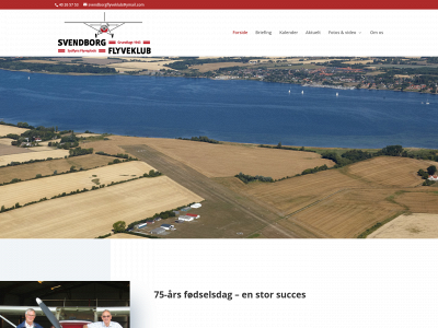svendborgflyveklub.dk snapshot