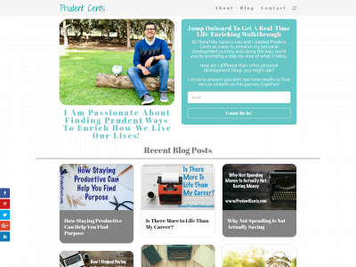 prudentcents.com snapshot
