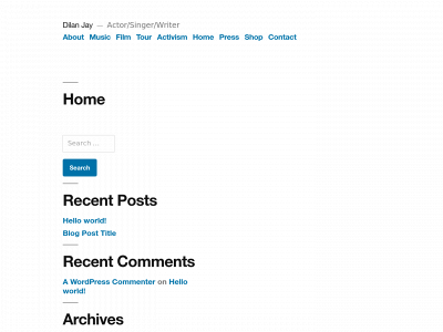 dilanjay.com snapshot