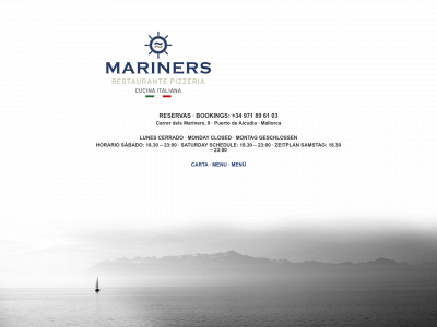 restaurantemariners.com snapshot