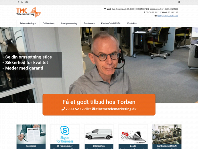 tmctelemarketing.dk snapshot