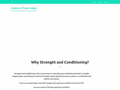 academyofrugbyleague.com snapshot