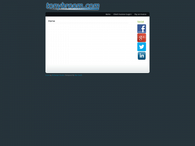 tonybroom.com snapshot