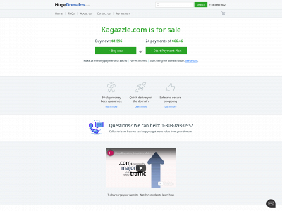kagazzle.com snapshot