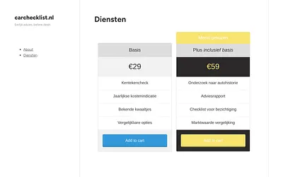carchecklist.nl snapshot