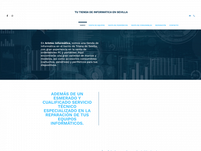 www.arintecinformatica.es snapshot