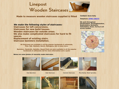 linepoststairs.co.uk snapshot