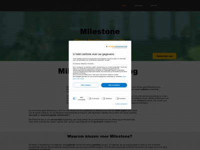 milestonecoaching.be snapshot