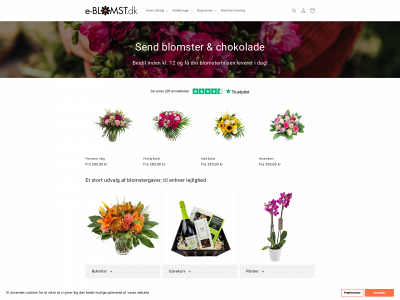 e-blomst.dk snapshot
