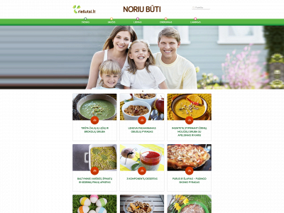 riesutai.lt snapshot