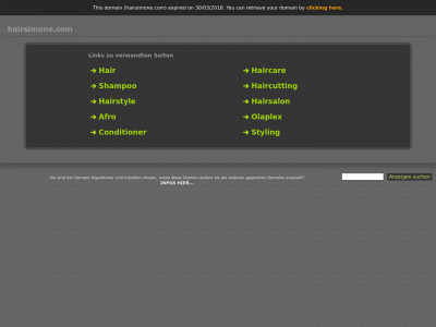 hairsimone.com snapshot