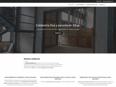 caldereriamendibeluan.com snapshot