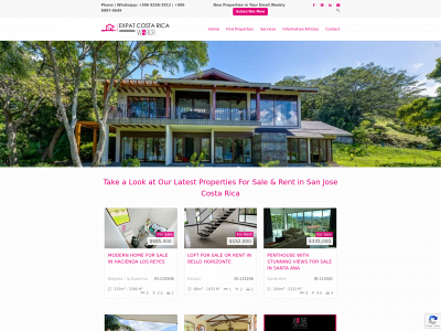expathousingcr.com snapshot