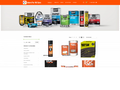 colorsforallcars.com snapshot