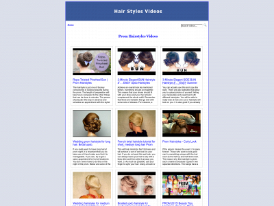 hairstylesvideos.net snapshot
