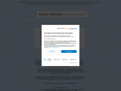 kleinefreunde.com snapshot
