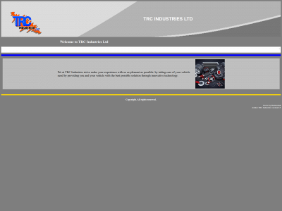 trcindustriesltd.co.uk snapshot
