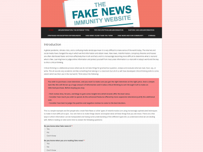 fakenewsimmunitywebsite.co.uk snapshot