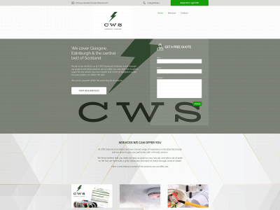 cwselectricalscotland.com snapshot