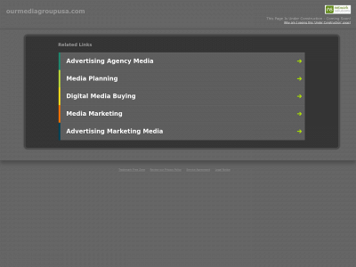 ourmediagroupusa.com snapshot