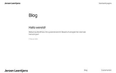 jeroenleentjens.com snapshot