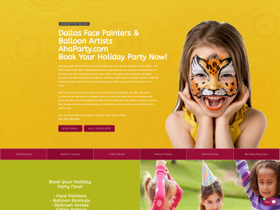 ahaparty.com snapshot