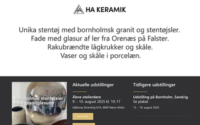 ha-keramik.dk snapshot