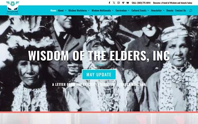 wisdomoftheelders.org snapshot