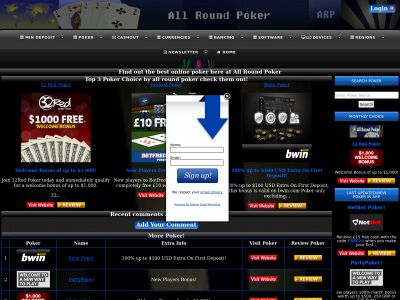 allroundpoker.com snapshot