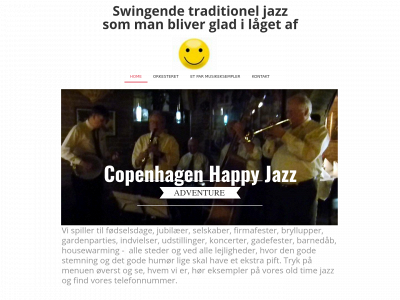 tradjazz.dk snapshot