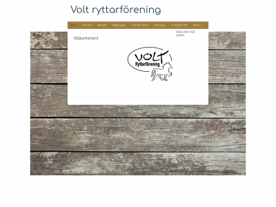 voltryttarforening.se snapshot