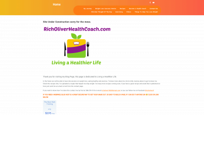 eatinghealthyontheroad.com snapshot