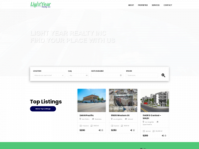 lightyearrealty.com snapshot